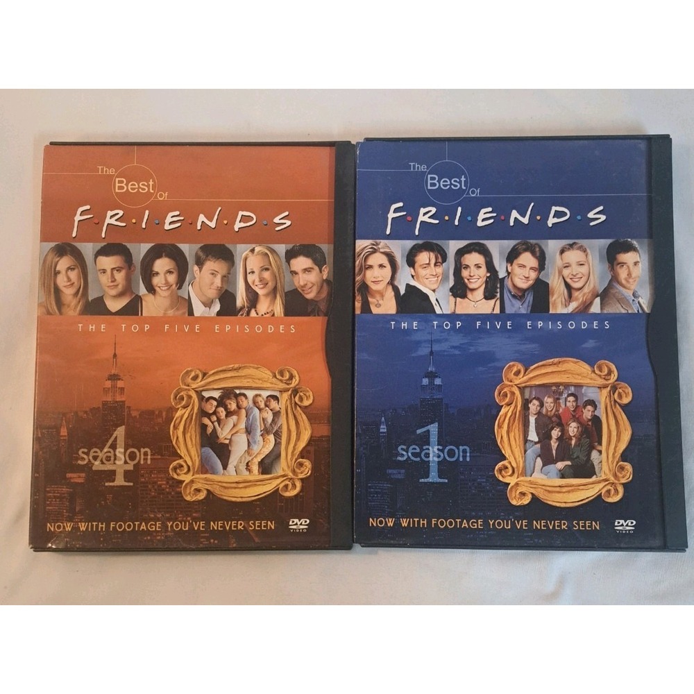 Best of Friends DVD Lot Season 1 & Season 4 Top Five Episodes TV Comedy Series